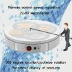 30cm Remote Control Speed Electric Turntable Sample Display Stand - AU Plug (Black) - 6