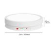 22cm Colorful LED Light Electric Rotating Display Stand Turntable - 2