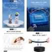 22cm Mirror Rotating Display Stand with Remote Control (Black) - 3