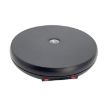 25cm LED Light Electric Rotating Display Stand Turntable - Black - 1