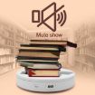 22cm Electric Rotating Turntable Display Stand - EU Plug (Black) - 7