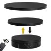 Remote Electric Rotating Display Stand Turntable - Black - 1