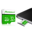MICRODATA 64GB U3 Green and White TF Memory Card - 2