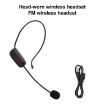 Wireless Headset Microphone with Small Amplifier - Head-Worn Mic - 2
