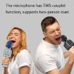 DS813 Live Wireless Bluetooth Microphone - Pink - 5