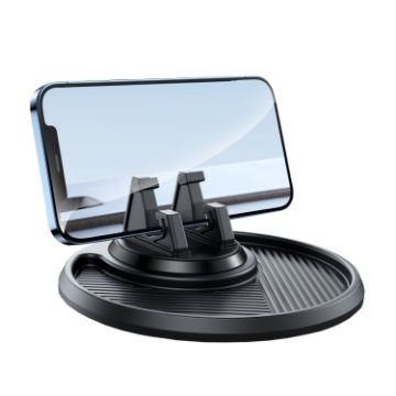Car Dashboard Navigation Phone Holder Non-Slip Storage Bracket - 1