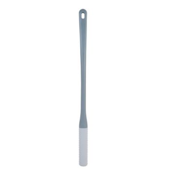 Foot Washing Brush Dry and Wet Toe Cleaning Brush (Lake Blue Gray) - 1