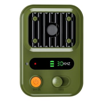 Ultrasonic Anti Barking Device - Green - 3 Levels - 1