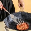 304 Stainless Steel Walnut Handle Soup Spoon - 8