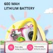 2.4 Inch IPS Screen Kids Digital Camera 48MP Dual Lens Mini Video Camera Pink Bunny - 8