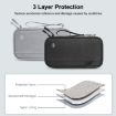 HAWEEL Clutch Bag Passport Wallet Grey - 7