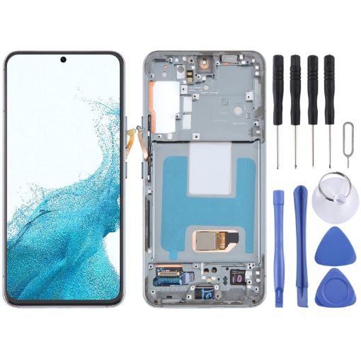 Samsung Galaxy S22 5G SM-S901B LCD Screen Digitizer Assembly (Green) - 1