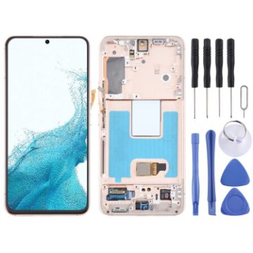 Samsung Galaxy S22 5G SM-S901B LCD Screen Digitizer Assembly (Gold) - 1