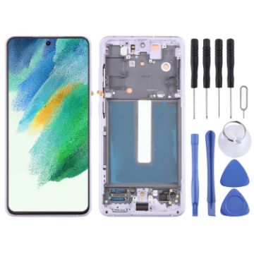 Samsung Galaxy S21 FE 5G LCD Screen Digitizer Assembly (Purple) - 1