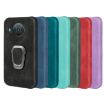 Nokia X10/X20 Ring Holder PU Phone Case - Purple - 7