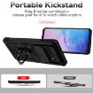 Samsung Galaxy S10 Sliding Camshield Holder Phone Case - Black - 3