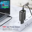 GaN AU Plug USB+Type-C 65W Charger - White - 2