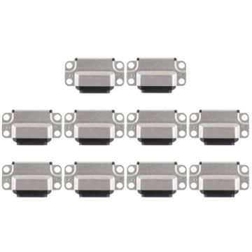 10 PCS Charging Port Connector for iPad Air 2 - Black - 1