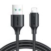JOYROOM 2.4A USB to 8 Pin Fast Charging Data Cable, 2m Length - Black - 1