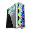 RGB Luminous CPU Radiator with 4 Fans + Remote Control - 4