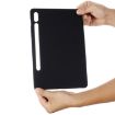 Samsung Galaxy Tab S9 FE Liquid Silicone Shockproof Tablet Case - Black - 6