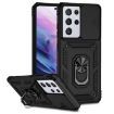 Samsung Galaxy S21 Ultra 5G Sliding Camshield Holder Phone Case - Black - 1