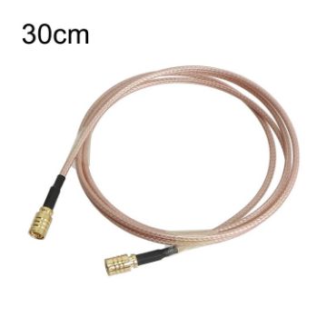 30cm SMB Female to SMB Female RG316 Coaxial Cable Jumper - 1