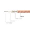 20cm RF Coaxial Cable BNC Male To SMB Female RG316 Adapter Extension Cable - 4