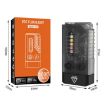 V10 Portable Keychain Light USB Rechargeable Mini Flashlight - 3