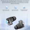 GT95 Bluetooth Earphone Smart Watch - Silver - 6