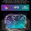 HT29 2.01" IPS Screen Smart Watch with Banknote Detector Light - Blue - 4