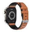 TK16 2.04" LCD Smart Watch with Health Monitoring - Brown - 3