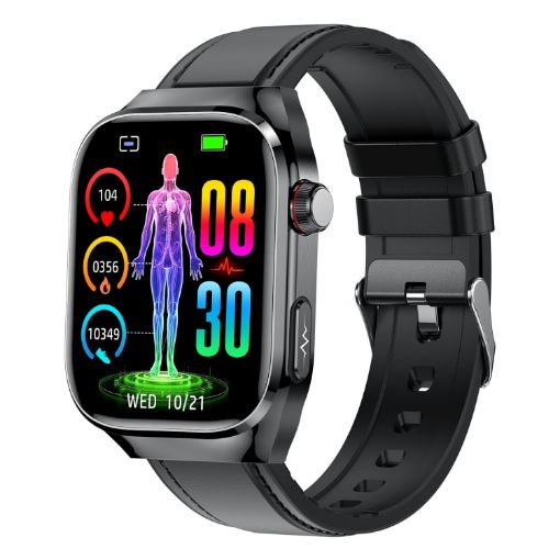 TK16 Smart Watch with 2.04" LCD Screen and Health Monitoring - 1
