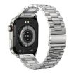 TK16 Smart Watch 2.04" LCD Steel Strap Health Monitoring (Silver) - 3