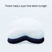 Baby Blackout Sun Eyeshade UV Silk Mask Blue - 4