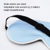 Baby Blackout Sun Eyeshade UV Silk Mask Blue - 5