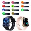 IP67 Waterproof Health Monitoring Smart Watch - Black - 3