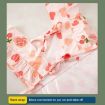 Children Summer Sleeveless Bibs Flowery Eating Reversible Clothes, Yellow Sunflower Size 110 - 5