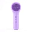 Sonic Waterproof Facial Cleansing Brush - Purple - 1