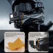 PULUZ Magnetic Quick Release Helmet Chin Strap Mount - Black - 4
