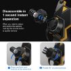 PULUZ Magnetic Quick Release Helmet Chin Strap Mount - Black - 8