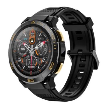 LEMFO Z1 1.43" AMOLED Smart Watch, 4G Android 8.1 2GB+16GB (Black) - 1