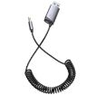 AUX Car Bluetooth Receiver Adapter 3.5mm TF Card Slot - 1