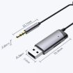 AUX Car Bluetooth Receiver Adapter 3.5mm TF Card Slot - 2