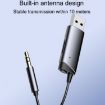 AUX Car Bluetooth Receiver Adapter 3.5mm TF Card Slot - 3