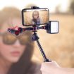 Dual Cold Shoe Mount Adapter Magic Arm Extension Bar Bracket Stand - 2