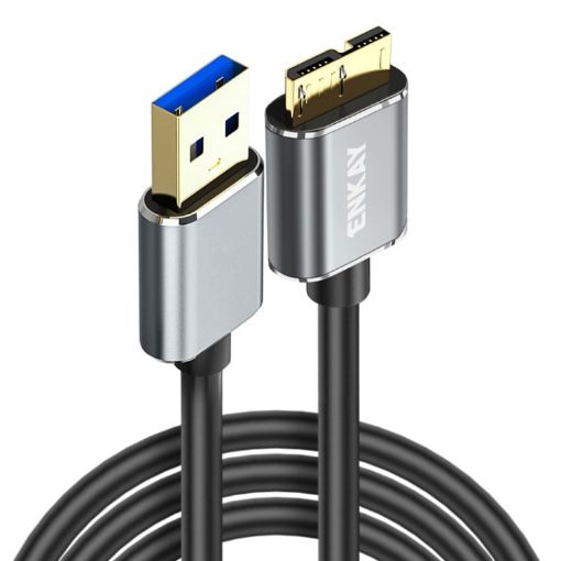 ENKAY USB 3.0 A to USB 3.0 Micro B Cable 0.5m - 1