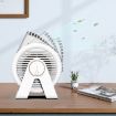 Blue F7 Snail Desktop Mini Bladeless Air Fan - Portable & Circulating - 7