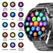 F200 Smart Health Watch ECG Blood Sugar Monitoring - Black Silicone - 5