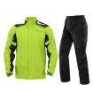 SULAITE Outdoor Motorcycle Riding Raincoat Suit, Size L - Green - 1